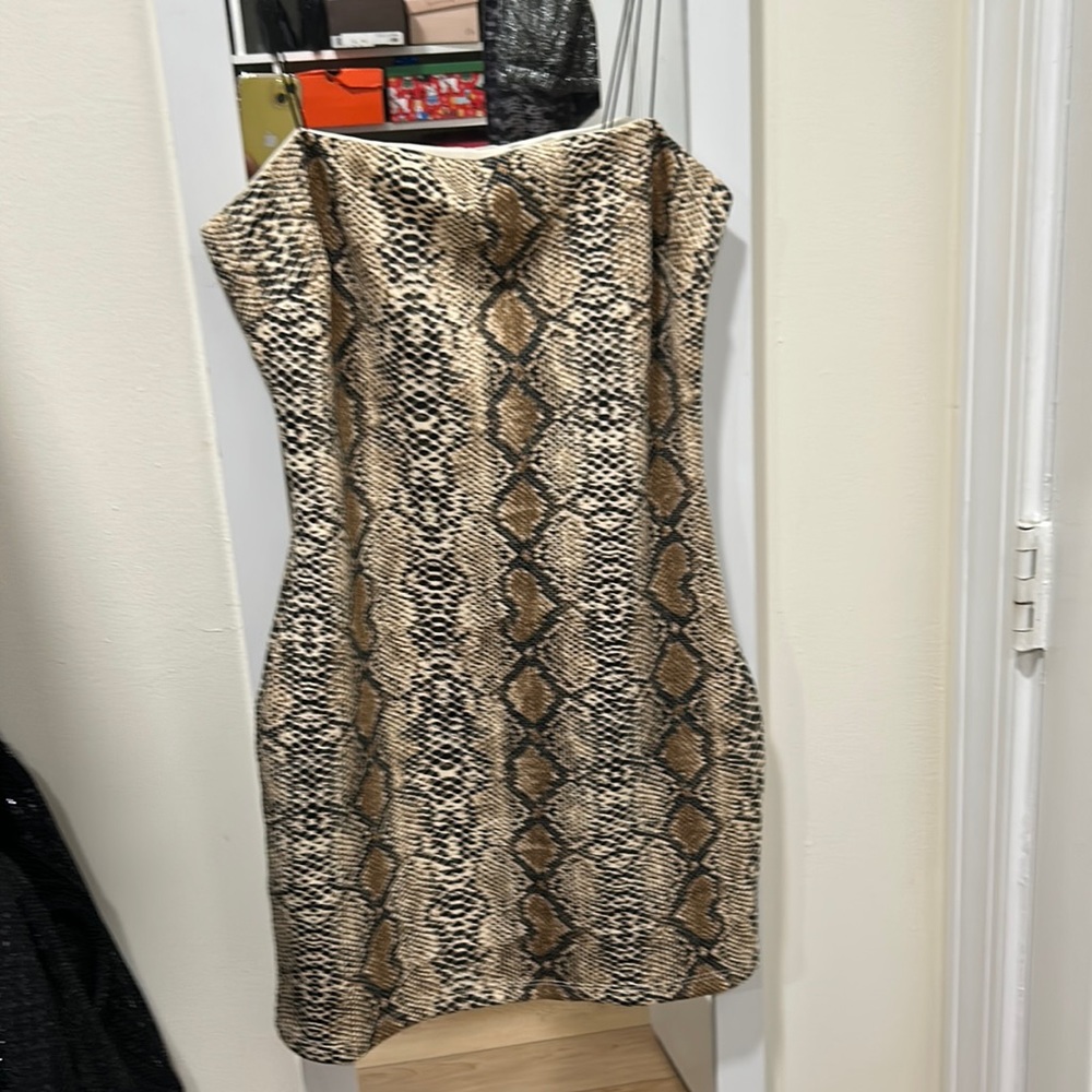 Fashion Nova Animal Print Dress
